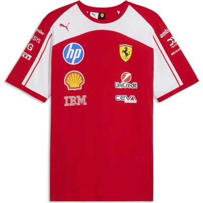 PUMA Тениска Puma Puma Scuderia Ferrari F1 Replica Tee Unisex - Puma Red