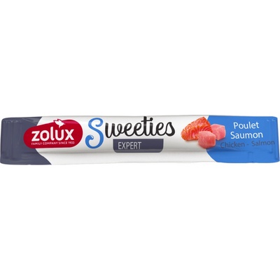 Zolux Pochoutka Dog SWEETIES Salmon & Chicken tyčinka 14 g