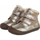D.D.Step 073 zimní boty hvězdičky bronzové