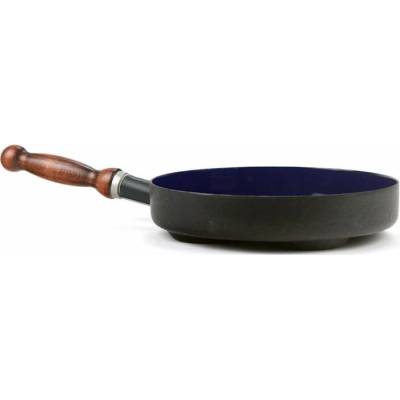 Sfinx Smaltovaný lívanečník s dřevěným držadlem BSE 24 cm