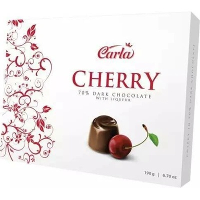 Carla Višně v 70 % hořké čokoládě 190 g