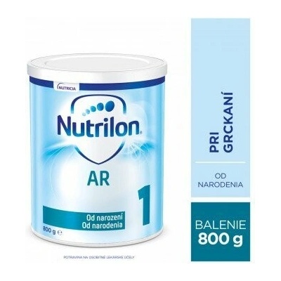 Nutrilon 1 AR speciální při ublinkávání 0 m+ 800 g