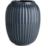 Kähler Ваза HAMMERSHOI 21 cm, антрацитно сив, Kähler (KHL692366)