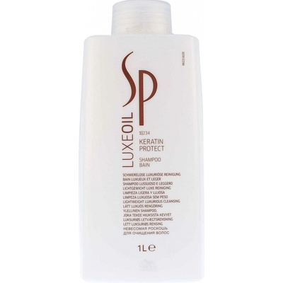 Wella Professionals SP LuxeOil Keratin Protect Shampoo vyživující šampon 1000 ml