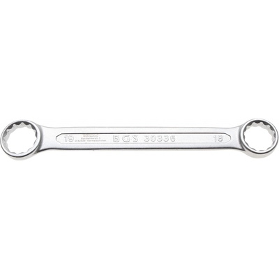 BGS technic Oboustranný očkový klíč velmi plochý 18 x 19 mm BGS 30336