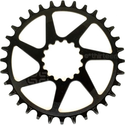 E*THIRTEEN Helix Plus Guidering | 34T | Direct Mount | 52/55mm Flip Flop | Alloy l Black – Zboží Dáma