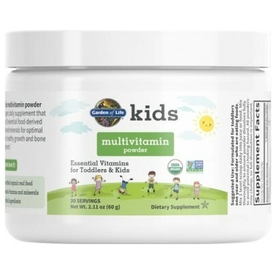 Garden of Life Kids Organic Multivitamín pre deti v prášku 60 g