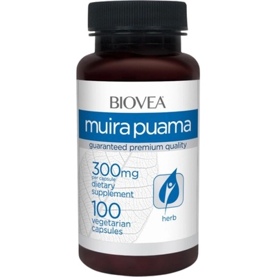 Biovea Muira Puama, 300 mg, 100 капсули, Biovea (7919)
