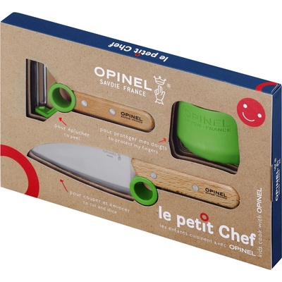 Opinel Dětská kuchařská sada Le Petit Chef, zelená 003113