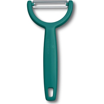 Victorinox Белачка за зеленчуци YPSO 16 см, назъбено острие, зелен, пластмаса, Victorinox (VN609634)