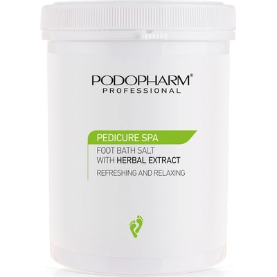 Podopharm koupelová sůl na nohy s bylinkovým extraktem 1400 g