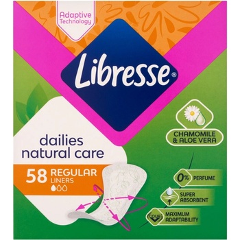 Libresse Dailies Natural Care Почистващи подложки 58pcs (10820)
