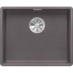 BLANCO Subline 500 - Мивка от Silgranit, 53x43 см, цвят „сива скала 523533 (523533) Мивка за вграждане