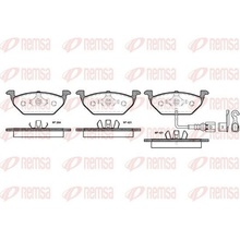Sada brzdových platničiek kotúčovej brzdy REMSA 0633.21