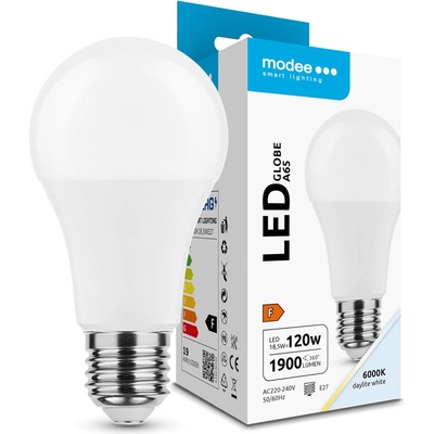 Modee Lighting LED žiarovka E27 18,5W 6000K A65 120W