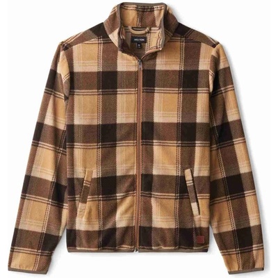 Brixton Lane Mock Neck X zip Brpld