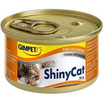 PetCenter Gimpet Shiny cat kuře papája 70 g