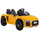 Ramiz elektrické autíčko Audi R8 Spyder nelakovaná 2x45W 2x6V45Ah žltá