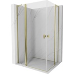 Mexen Mist L Duo кабина за душ с врати 115 x 105 см, прозрачна, златна - 8A4L-115-105-50-00 (8A4L-115-105-50-00)