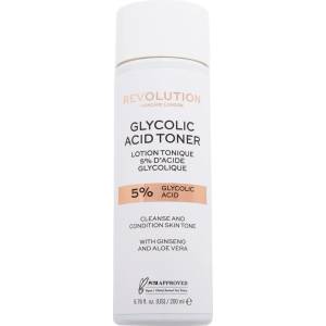 Revolution Beauty Тоник за лице Glycolic Acid 5%, 200 ml