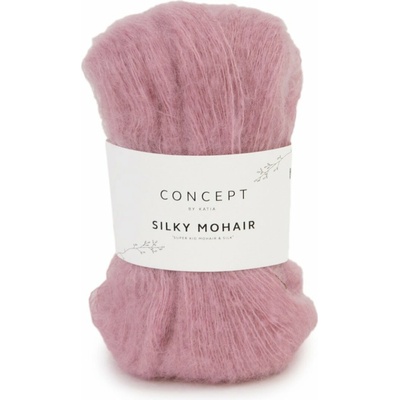 SILKY MOHAIR Katia Farby SILKY MOHAIR: 117 svetlá ružová