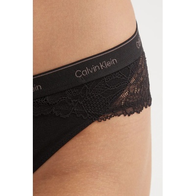 Calvin Klein Бикини Calvin Klein Underwear в черно от полупрозрачна материя 000QF7979E (000QF7979E)