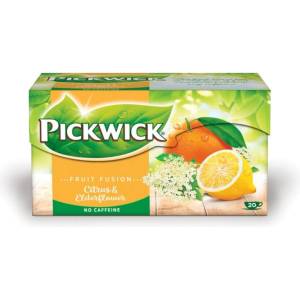 Pickwick Fruit Fusion Tea цитрус с цвят от бъз 20x 2гр