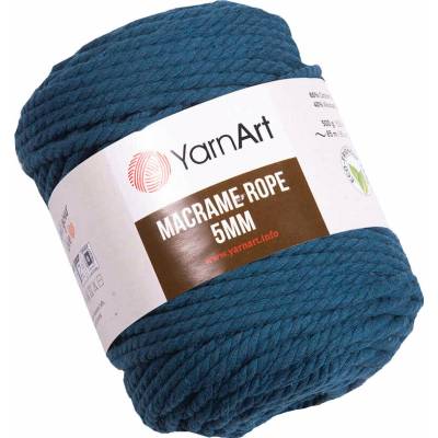 Macrame Rope 5 mm 85 m 789 Blueish юта (Macrame Rope 5 mm 789)