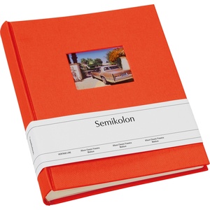 Semikolon Фотоалбум Classic Finestra среден размер оранжев (364710)