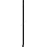 Vertaduro - Радиатор за баня с термостат ERDA 400W 180x5 cm черен (VR0024)