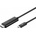 Goobay Кабел USBC HDMI стандарт 1.8 м черен, Goobay