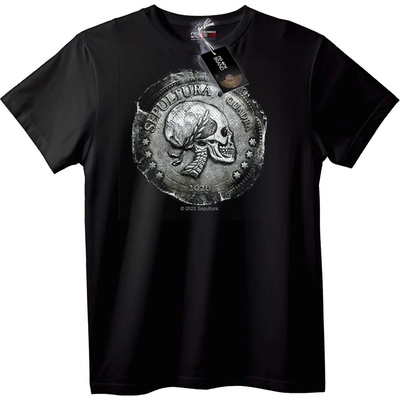 NOONEBRAND Тениска Sepultura 2020 череп - 7XL, Black