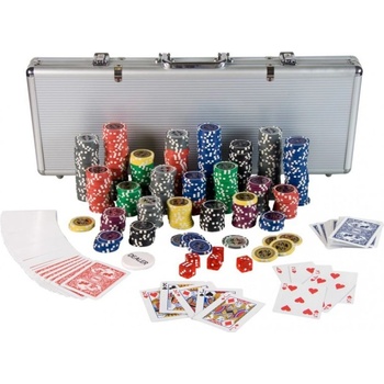 GamesPlanet 1212 Poker Set 500 laserových žetonů Ultimate