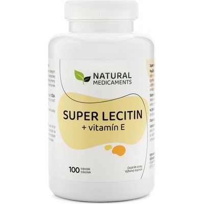 Natural Medicaments Super Lecitin + E 100 kapslí