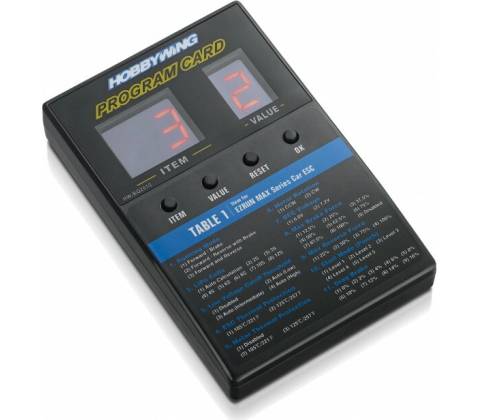 HOBBYWING LED programovací box