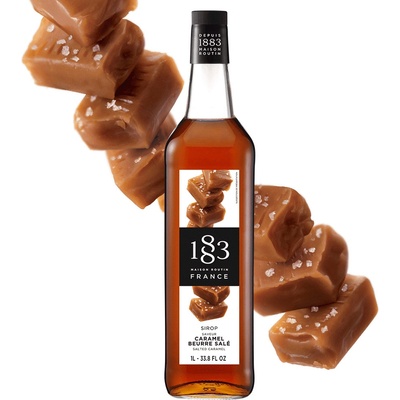 1883 Maison Routin Karamelový sirup Slaný karamel 1 l