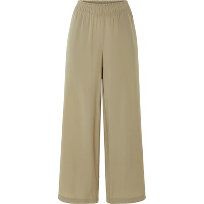 Esmara Dámské kalhoty se širokými nohavicemi olivová – Zboží Dáma