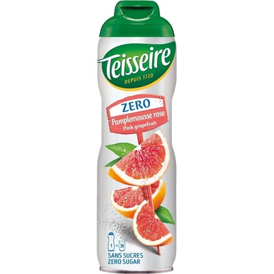 Teisseire sirup ružový grapefruit Zero 0% 0,6 l