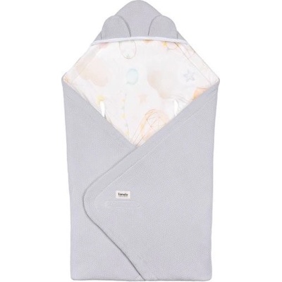 Lionelo Travel Swaddle Blanket Grey Balloon