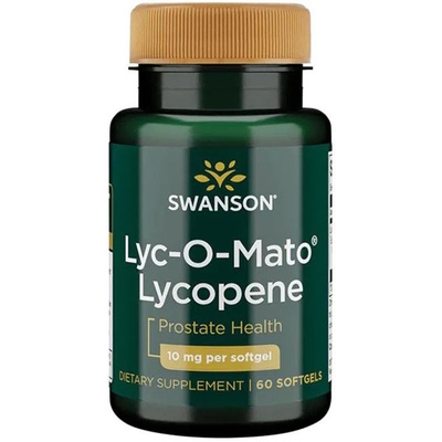 Swanson Lyc-O-Mato Lycopene, 10 mg, 60 меки капсули, Swanson (SWU1022)