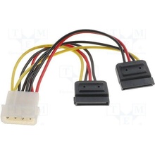 Goobay Power SATA MOLEX M - S-ATA F x2 13cm 68524 - 68524