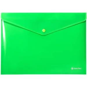 Panta Plast Чантичка за документи, a4, pp, патент, panta plast, неоново зелено 0410-0085-04 (0410-0085-04)