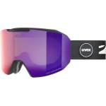 uvex Ски маска Uvex Evidnt Attract Mirror S2 (VLT 33%) + S1 (VLT 61%) Ski goggles - Black Matt - размер One Size (417-3882-0111)