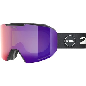 uvex Ски маска Uvex Evidnt Attract Mirror S2 (VLT 33%) + S1 (VLT 61%) Ski goggles - Black Matt - размер One Size (417-3882-0111)