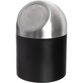 Orion Черно кошче за боклук от неръждаема стомана 1, 2 l BLACK - Orion (731724)