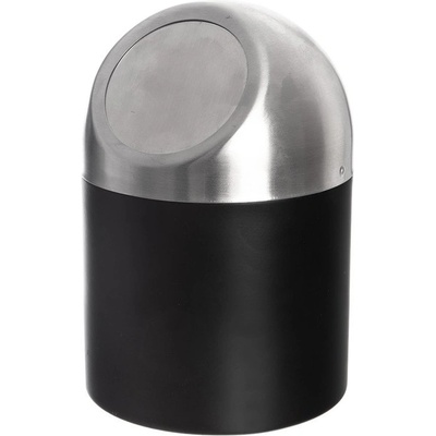 Orion Черно кошче за боклук от неръждаема стомана 1, 2 l BLACK - Orion (731724)