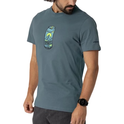 Dynafit Graphic co M S/S Tee modré