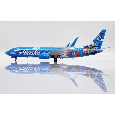 JC Wings B737-890WL Alaska Airlines Friendship and Beyond at Disneyland ResortPixar Pier Colors 1:400