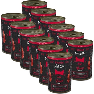 Fitmin Cat For Life Говеждо 12 x 400 г