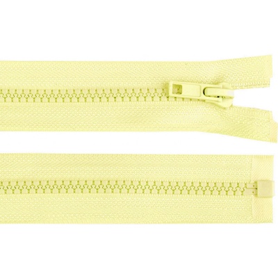 Prima-obchod Kostěný zip No 5 délka 35 cm bundový, barva 108 žlutá narcisová světlá